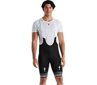 RBX COMP BIB SHORT BLK/ANTH XS