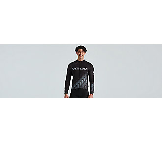 RBX COMP LOGO JERSEY LS BLK XS