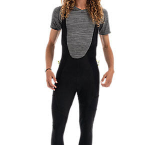 THERMINAL MTN 3/4 BIB TIGHT W/SWAT BLK XL