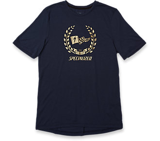 DRIRELEASE TEE CHAMPION NVY/GLD L