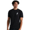 S-LOGO TEE SS MEN BLK S