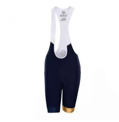 8ight And Counting High End Comfort Bib Short Blu/Gold