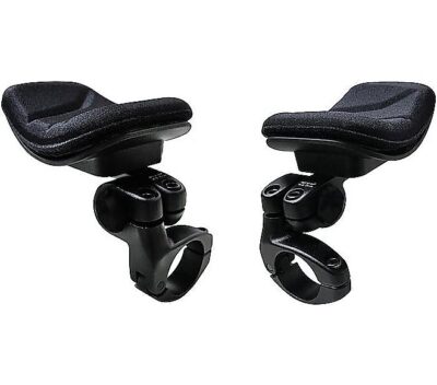 CLIP-ON CLAMP W/PADS BLK