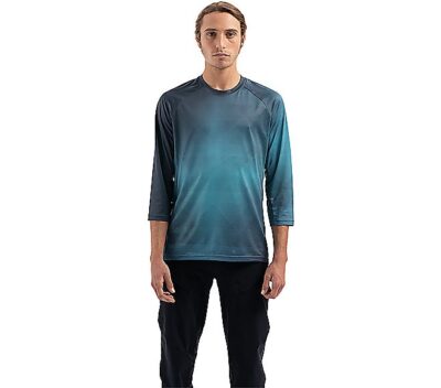 DEMO 3/4 JERSEY MEN CSTBLU/AQA REFRACTION XS