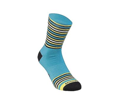 FULL STRIPE SOCK NICEBLU/BLK/YEL S