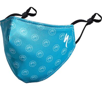 SPECIALIZED FACE MASK REUSABLE TEAL/HAPPY OSFA BOX 25PCS