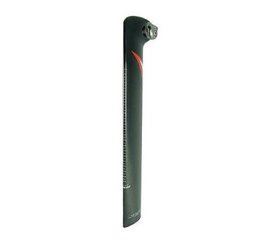STP SHIV FORWARD 20MM SEATPOST 400MM CARB/RED/WHT