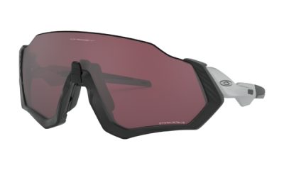 Oakley Flight Jacket Mat Blk/Sil Prizm Road Blk