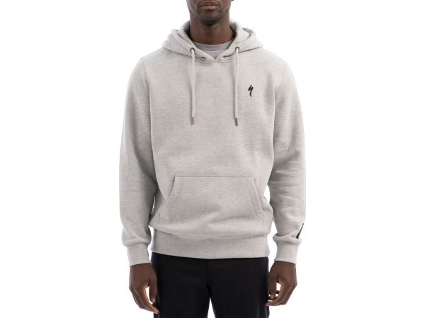 Specialized S Logo Pull-Over Hoodie Heather Grey