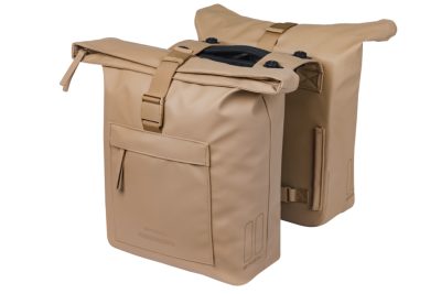 Basil Dubbele Fietstas Brooklyn MIK 41L Sand