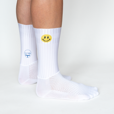 La C'ette Aero Fietssokken Smile One Size
