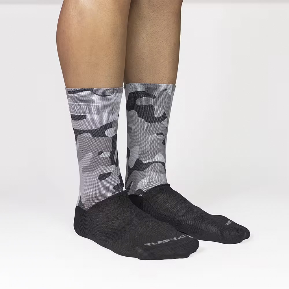 La C'ette Hoge Camo Fietssokken Mud